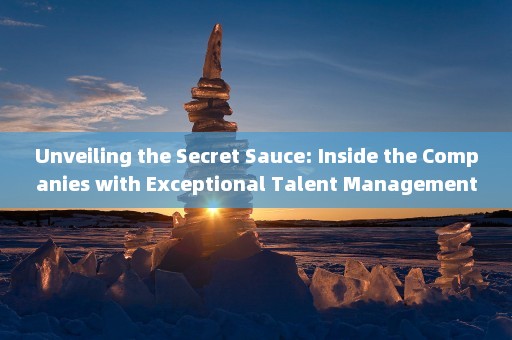 Unveiling the Secret Sauce: Inside the Companies with Exceptional Talent Management Practices 