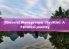 Financial Management Checklist: A Personal Journey
