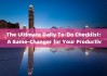 The Ultimate Daily To-Do Checklist: A Game-Changer for Your Productivity