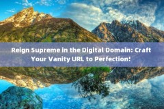 Reign Supreme in the Digital Domain: Craft Your Vanity URL to Perfection! 
